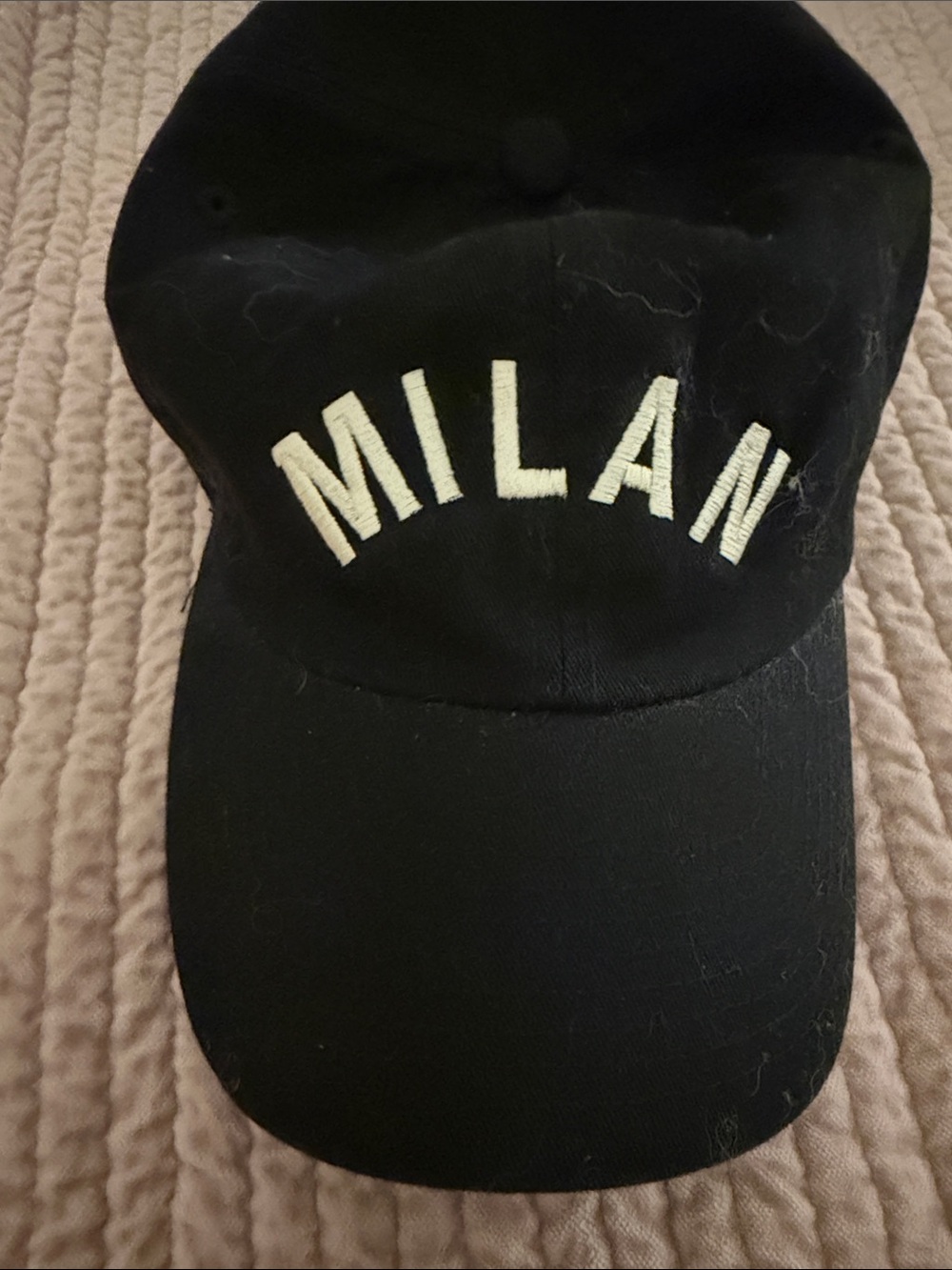 Anthropologie Black Milan cap